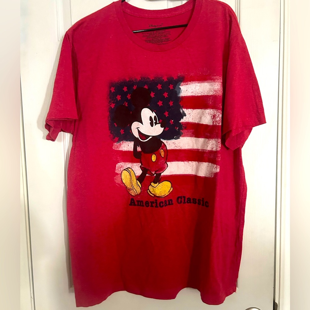 Disney American Classic Mickey Mouse Tee 2x